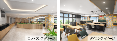 ドーミー山科東野 エントランス・ダイニング