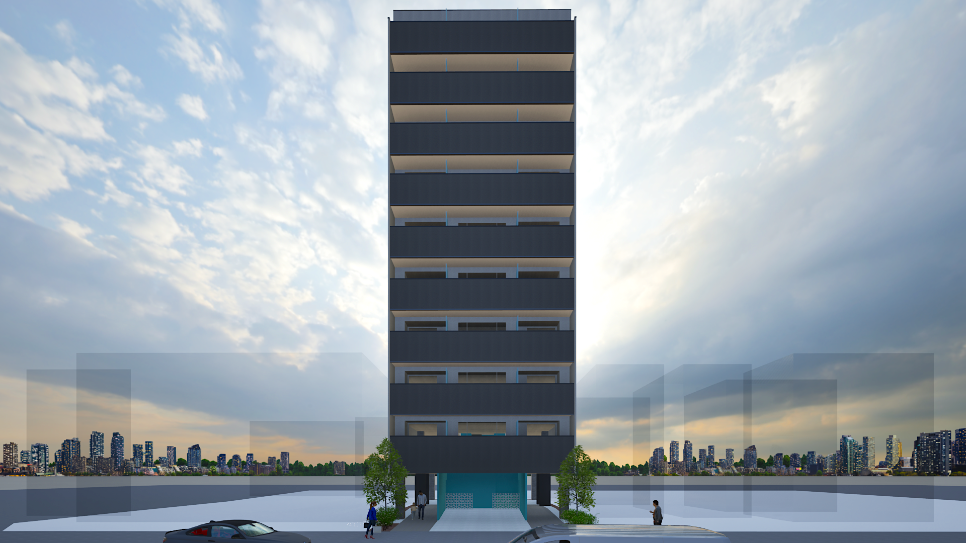 トレジャーマンションⅢ 外観