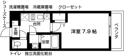 間取り （仮称）山科区大宅甲ノ辻計画